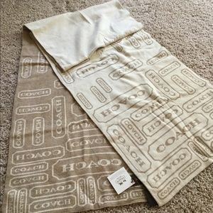 NWT Coach scarf